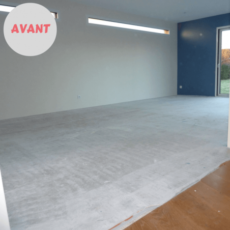 Kit complet béton ciré sol - Rénovez votre sol intérieur en béton ciré